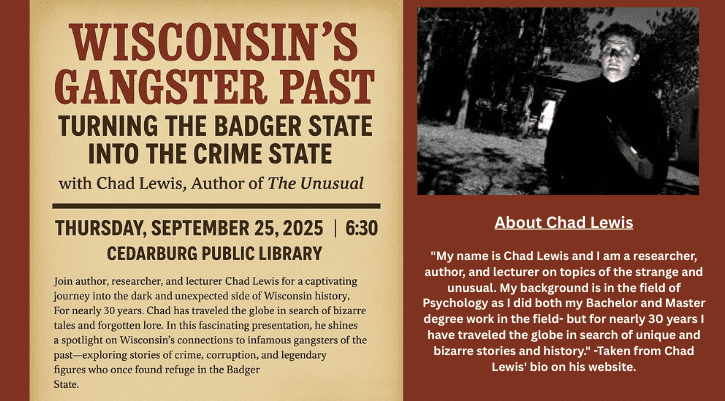 image for Wisconsin's Gangster Past with Chad Lewis