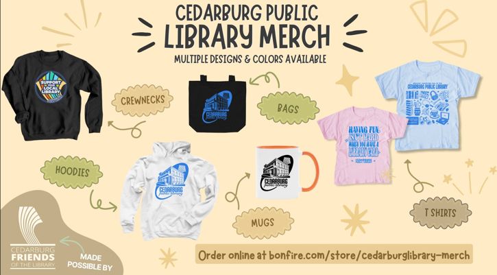 image for Library Merch: Show your library love!