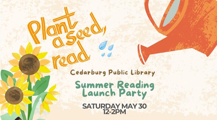 image for Join us on Sat. May 30 for library fun for all ages!