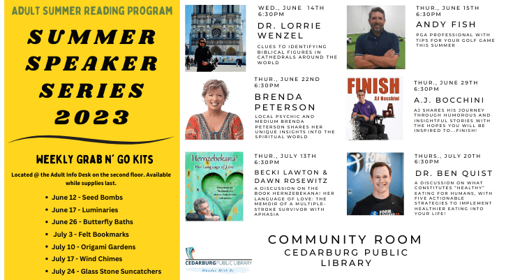 image for Summer Speaker Series 2023