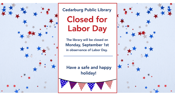 image for Library Closed on Labor Day